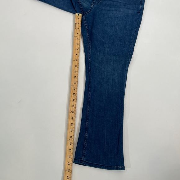 Anthropologie Pilcro Cropped Bootcut Jeans Size 31 High Rise - Picture 8 of 10